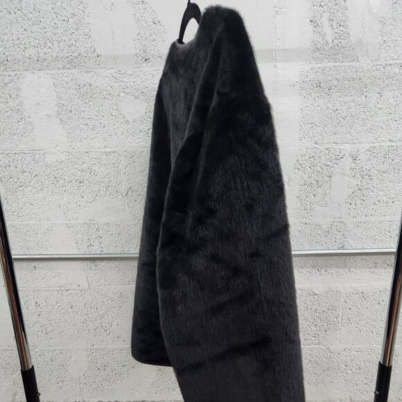 NWT Universal Thread Faux Fur Toggle Jacket in Black – Size XL - Picture 7 of 14
